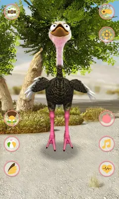 Talking Ostrich Free android App screenshot 3